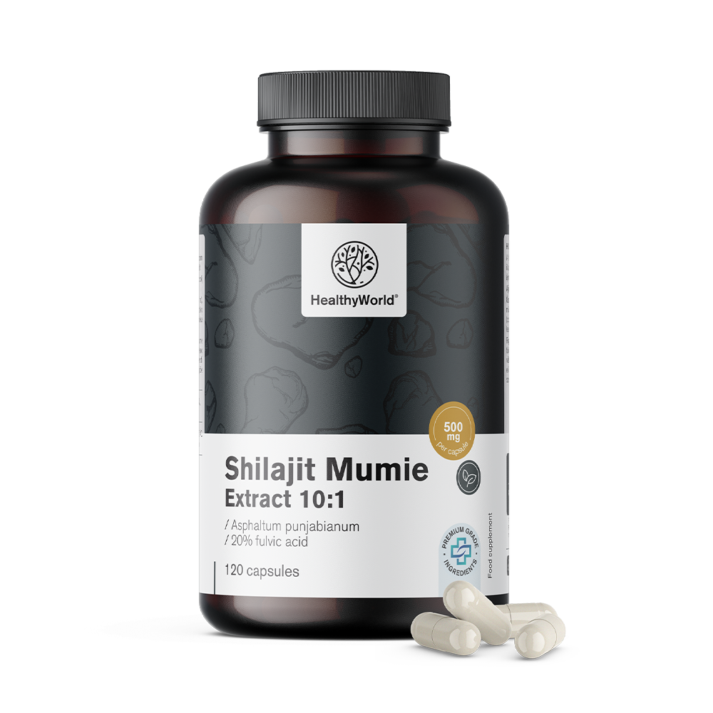 Shilajit Mumie 10:1 в капсулите