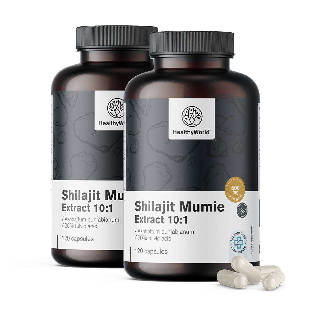 Shilajit Mumie 10:1 в капсулите