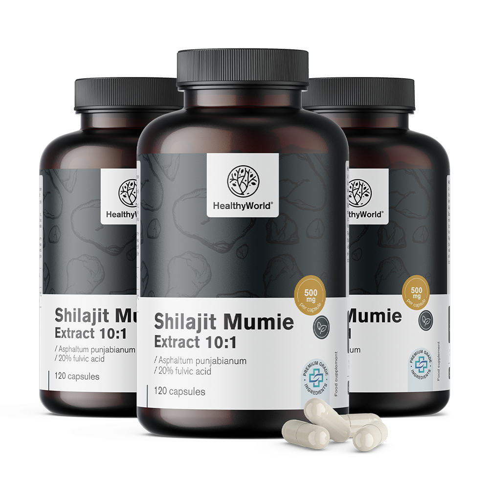 Shilajit Mumie 10:1 в капсулите